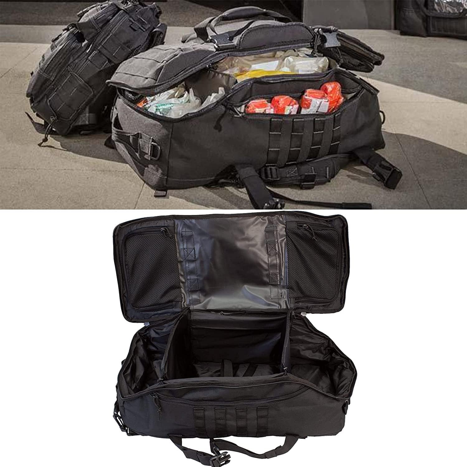 3 in 1 Military Backpack Travel Duffle Bag for Weekender Gym Traveling Workout Deployment
