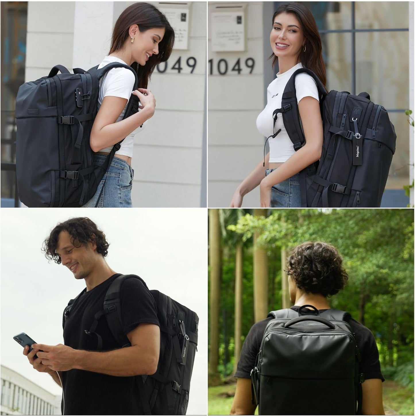 Airback Backpack, 70L Expandable Air Vacuum Backpack for Travel, Vacpack Travel Vacuum Bags with Pump, TSA Lock, USB Charging Port, Waterproof