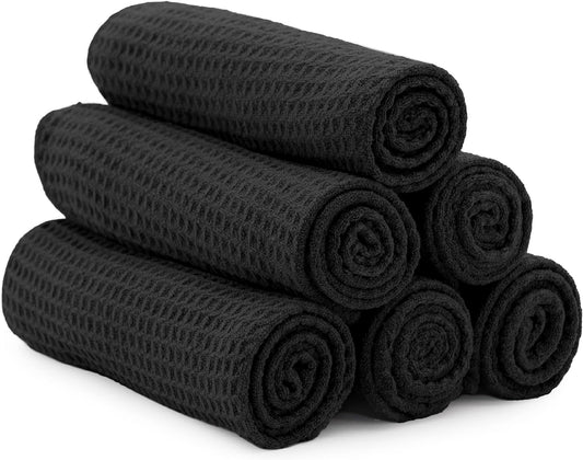 Microfiber Gym Towels, Yoga Towel for Home and Gym Bag, 16 Inch X 27 Inch, 6 Pack