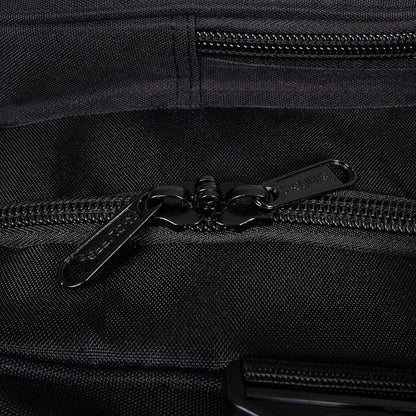 Tactical Range Duffel Heavy Duty Large Gear Duffle Durable Quality Travel Sports Gym Equipment Bag Military Molle with Lockable Zippers with US Flag Patch 33 Inch Black