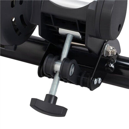 Premium Steel Magnetic Bike Trainer Stand for Indoor Cycling Fitness - Black
