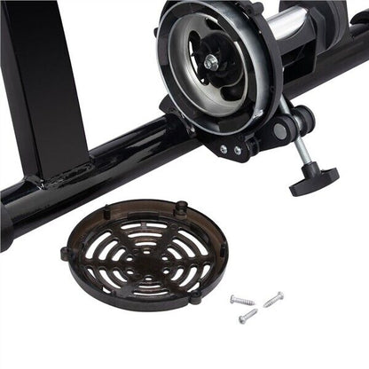 Premium Steel Magnetic Bike Trainer Stand for Indoor Cycling Fitness - Black